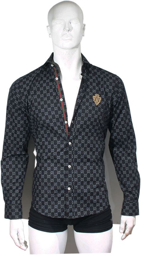 gucci casual sleeves cheap|gucci long sleeve dress shirt.